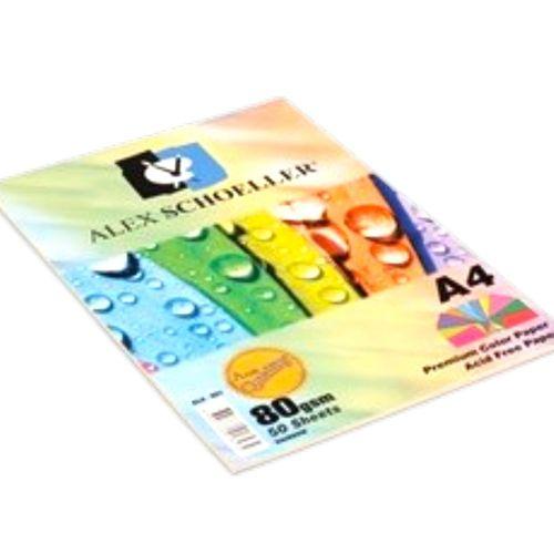 ALEX FOTOKOPİ A4 50'li KARIŞIK RENK (ALEX-621)