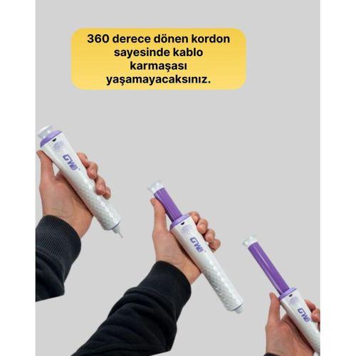Profesyonel Saç Kıvırma Makinesi – 32 Mm Geniş Bukle Maşası