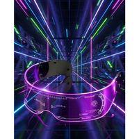 Led Işıklı Gece Gözlüğü Rave Festival Ve Yılbaşı Partisi İçin