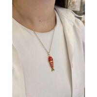 Balık Kolye - Kırmızı