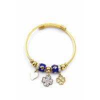 Yonca Charm Bilezik - Altın