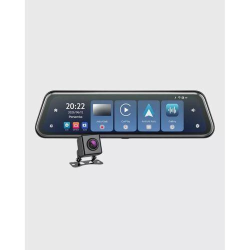 1080p Çift Kameralı Dokunmatik Dikiz Aynası G Sensörlü