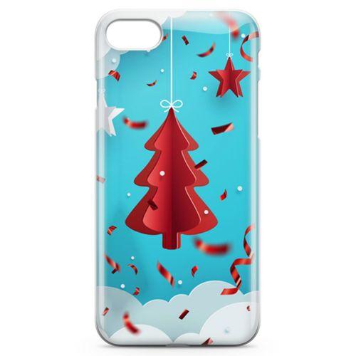 Apple iPhone SE 2020 Kılıf Yılbaşı Hediyesi Arka Kapak Koruma Desenli Full Koruyucu