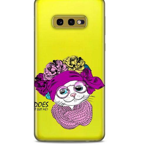 Zoologix (45) Samsung Galaxy S20 Plus Şeffaf Kılıf Silikon Desenli
