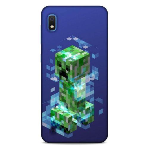 Lopard Samsung Galaxy A10 Uyumlu Kılıf PiXel (37) Silicone Cover Creeper MC