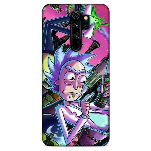 Xiaomi Redmi Note 8 Pro Uyumlu Kılıf Rick And Morty (20) Koruyucu Kılıf MC Haps