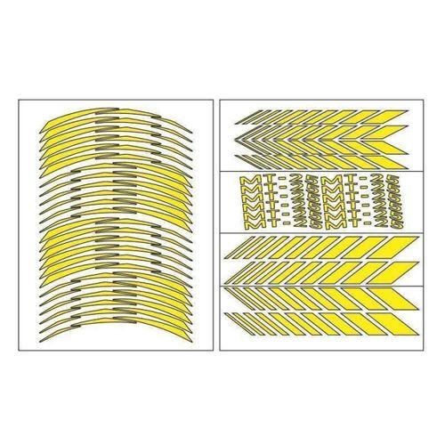 YAMAHA Yamaha Florasan Sarı Mt-25 Uyumlu Racıng 1 Set Jant Şeridi