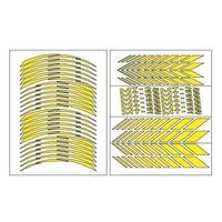 YAMAHA Yamaha Florasan Sarı Mt-25 Uyumlu Racıng 1 Set Jant Şeridi