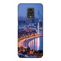 Xiaomi Redmi Note 9 Pro Uyumlu Kılıf Azarbaijan (29) Arka Koruma Kılıfı Akşam Şehir