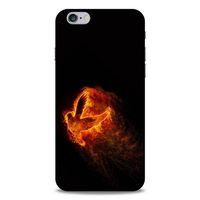 Lopard Apple Iphone 6 Plus Uyumlu Kılıf FireX (30) Silicone Case Ateş Kartal