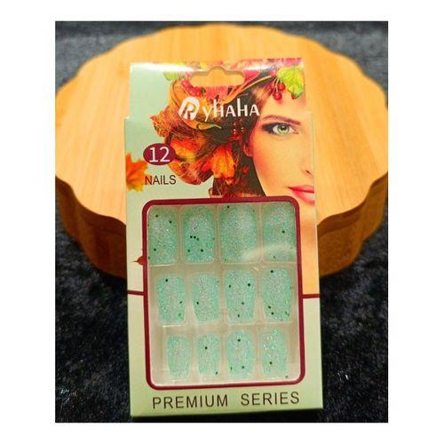 Monalisa Home Lüks Simli Figürlü Takma Tırnak