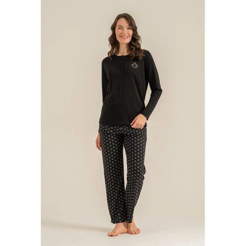 Kadın Pijama Takımı - Uzun Kollu