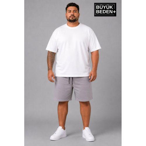 Süperlife Büyük Beden Erkek Bağcıklı Şort SPR26BSR592