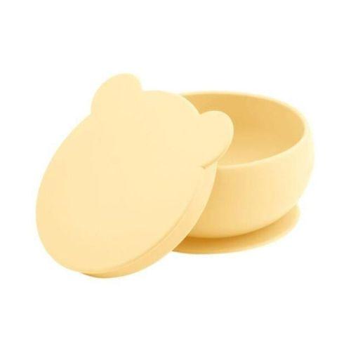 OiOi OiOi Silikon Kapaklı Kase Mellow Yellow