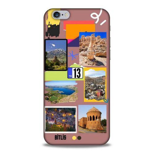 Lopard Apple Iphone 6 Uyumlu Kılıf Şehirli ※ (13) Bitlis Silikon Kap