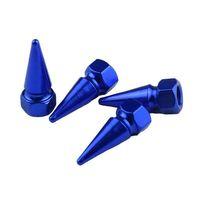 Sivri uçlu sibop kapağı-uzun mavi / JTSK45-3