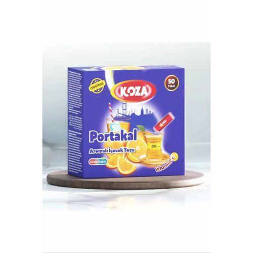 Koza Tek İçimlik Portakal Aromalı Toz İçecek 50'li