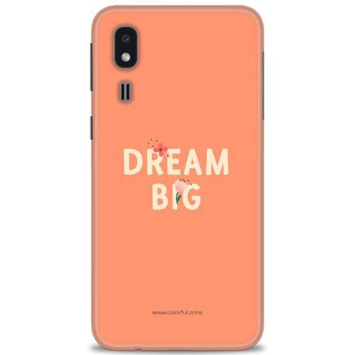 Samsung Galaxy A2 Core Kılıf HD Baskılı Kılıf - Dream Big + Tam Ekran Koruyucu