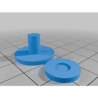 Uzatılmış Dolap Kilidi 3D Baskı (Bu ürün Sadece Plastik parçadır - Almadan Önce Soru Sorabilirsiniz)