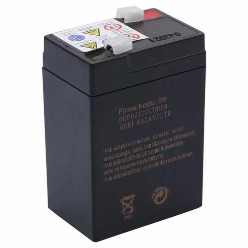 Ataba At-640 6v 4ah Işıldak Aküsü