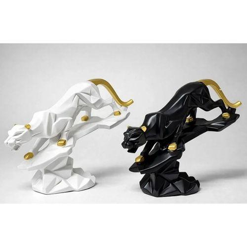 Dekoratif Polyester Panter Figürü Alk4553