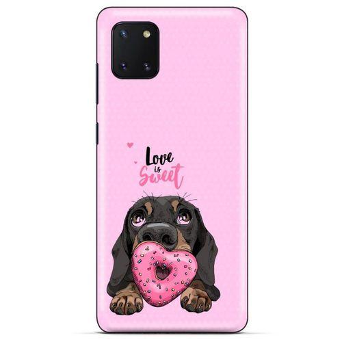 Animax Dachshund Donut Huawei Y5P Kılıf Desenli Silikon