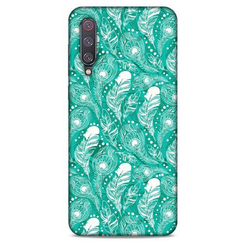 Xiaomi Mi 9 Kılıf Desenli Özel Seri Tüyler (45) Liquid Air Kılıf