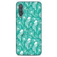 Xiaomi Mi 9 Kılıf Desenli Özel Seri Tüyler (45) Liquid Air Kılıf