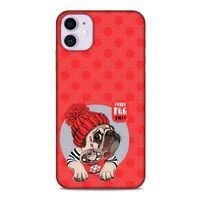 Animax Bereli Pug Apple Iphone 11 Kılıf Desenli Silikon