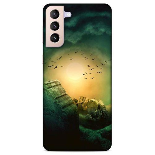 Lopard Samsung Galaxy S21 Plus Uyumlu Kılıf Manipülasyon ☻ (12) Koruyucu Silikon Desenli