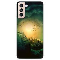 Lopard Samsung Galaxy S21 Plus Uyumlu Kılıf Manipülasyon ☻ (12) Koruyucu Silikon Desenli