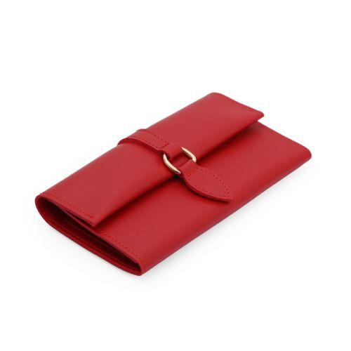 PRS Kadın Cüzdan Soft Dokulu Yumuşak Deri Cep Telefon ve Para Bölmeli Bayan Kartlık Yağmur Model