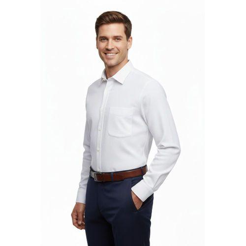 Erkek Klasik Petek Dokulu Uzun Kol Gömlek 3806 BGL-ST04816