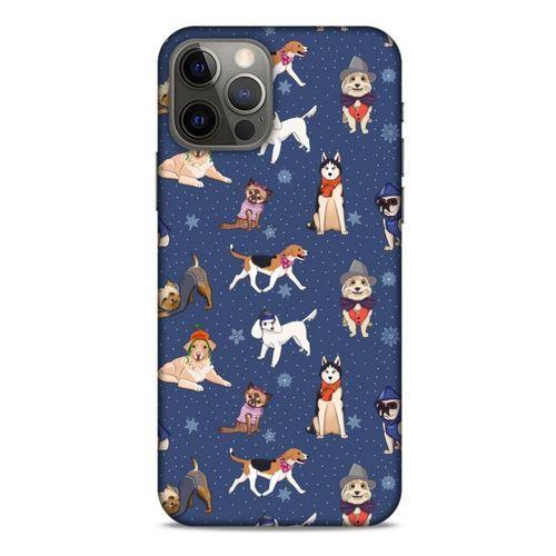 Apple iPhone 12 Pro Kılıf Köpek Kıyafetleri (11) Tam Koruma Beagle, Rottweiler, Kangal