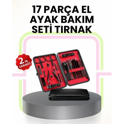 Kompakt Ve Şık Tasarımlı 17 Parça Bakım Seti