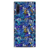 Graffitix (2) Desenli Silikon Kapak Samsung Galaxy Note 10 Kılıf