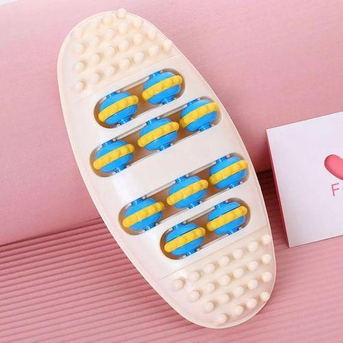 Masaj Mat Masaj Aleti 3D Shiatsu Rulo Ayak Masajı Rulo Ayak Rulo Tekerlek Akupunktur Noktası (3748)