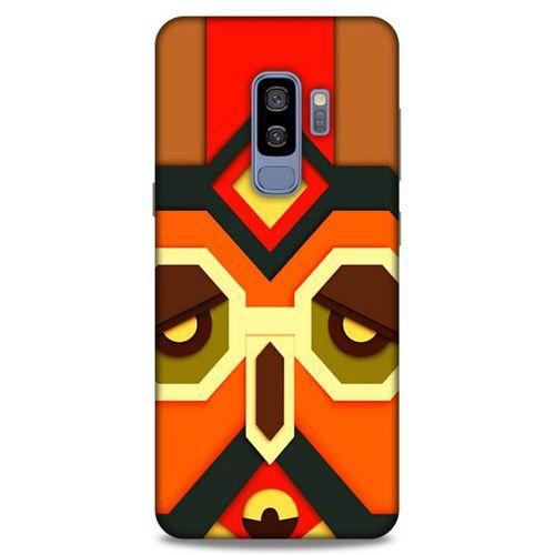 Lopard Samsung Galaxy S9 Plus Uyumlu Kılıf Soyut Sanat (6) Desenli Silikon Kılıf