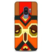 Lopard Samsung Galaxy S9 Plus Uyumlu Kılıf Soyut Sanat (6) Desenli Silikon Kılıf