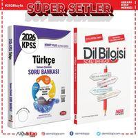 Data Yayınları 2026 KPSS Türkçe Hibrit Plus Ultra Serisi ve AKM Dil Bilgisi Soru Bankası Seti 2 Kitap