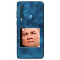 Samsung Galaxy A9 2018 Kılıf Atatürk (26) Tpu Silikon Kılıf Mavi Gök