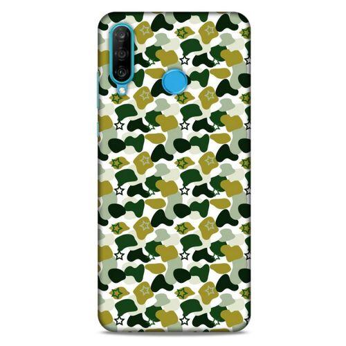 Kamuflaj 98 Huawei P30 Lite Kılıf Silikon Kapak