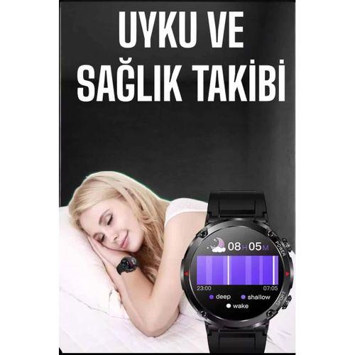 Akıllı Saat Yeni Nesil Bluetooth Bağlantılı Uyku Ve Sağlık Takibi Nfc Ve Gps