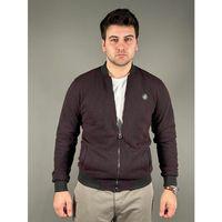 Erkek Uzun Kol Fermuarlı Pike Kolej Mont - 6306 - Bordo