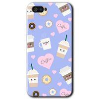 Realme C2 Kılıf HD Desen Baskılı Arka Kapak - Coffee Cake