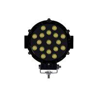 Off Road Sis Lambası Siyah 16 Cm Yuvarlak 17 Led 1 Adet