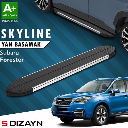 S-Dizayn Subaru Forester 4 Skyline Krom Yan Basamak 183 Cm 2012-2019 A+ Kalite