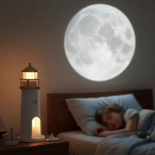 Deniz Feneri Projektör Gece Lambası