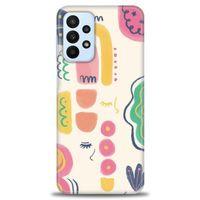 Samsung Galaxy A23 4G Kılıf HD Baskılı Kılıf - Çizim + Tam Ekran Koruyucu