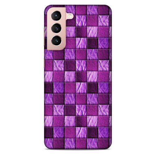 Lopard Samsung Galaxy S21 Uyumlu Kılıf Patchwork (5) Koruma Kabı